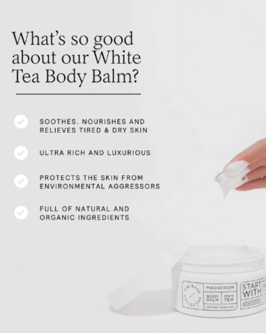 MAGNESIUM & WHITE TEA BODY BALM