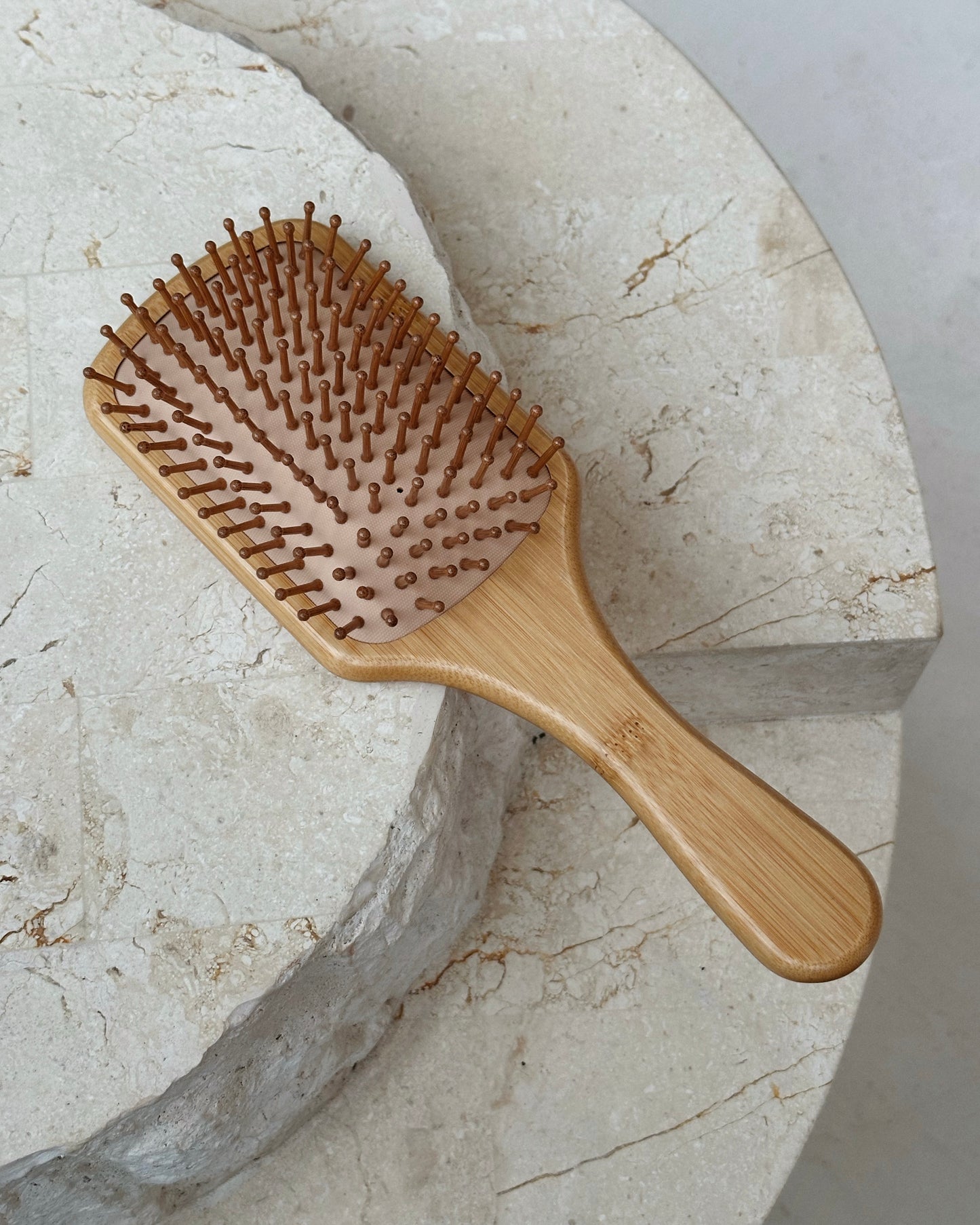 LARGE BAMBOO PADDLE MASSAGE HAIR BRUSH